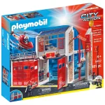 caserne pompier playmobil