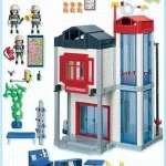 caserne pompier playmobil