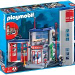 caserne pompier playmobil