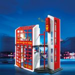 caserne pompier playmobil