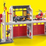 caserne pompier playmobil