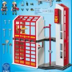 caserne pompier playmobil