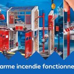 caserne pompier playmobil