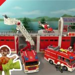 caserne pompier playmobil