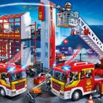 caserne pompier playmobil