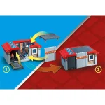 caserne pompier playmobil