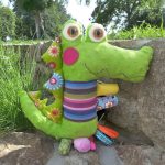 peluche crocodile